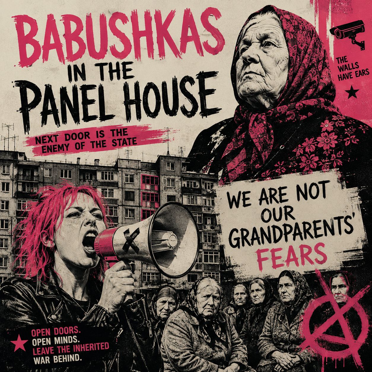 BABUSHKAS IN THE PANEL HOUSE artwork