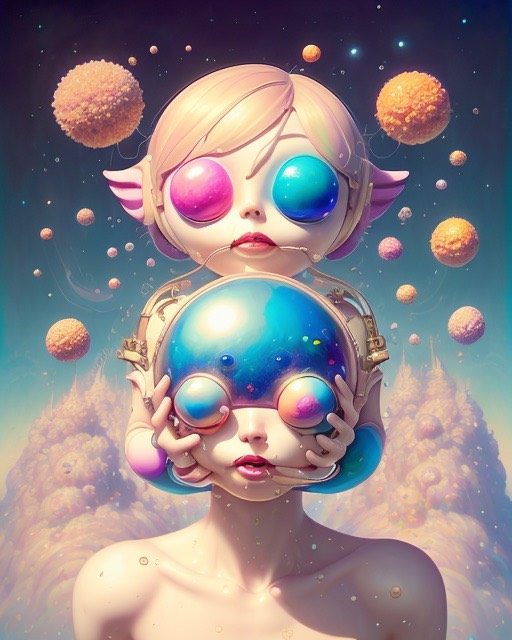 She can’t see. See me. artwork