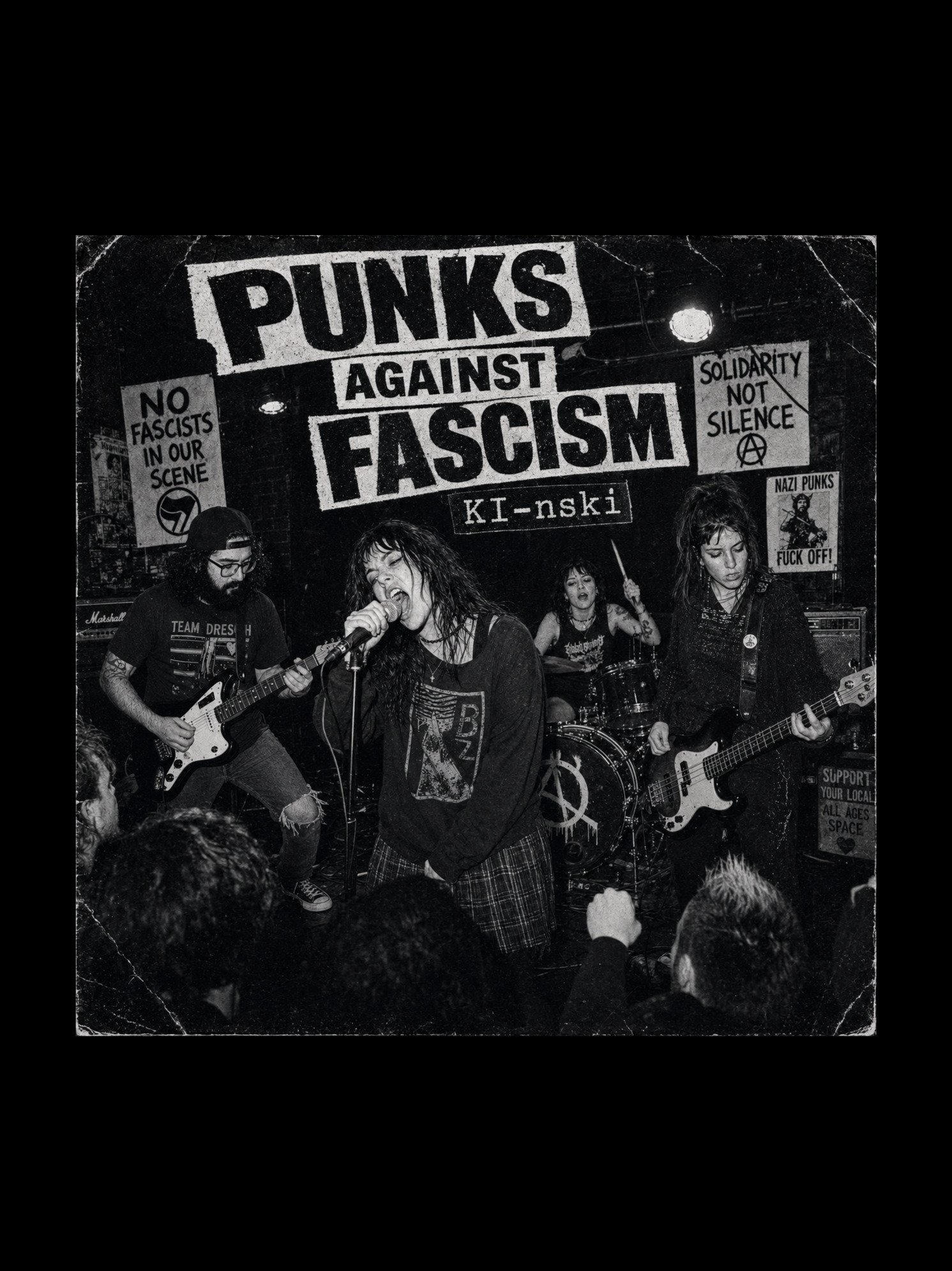 Punks Against Fascism artwork