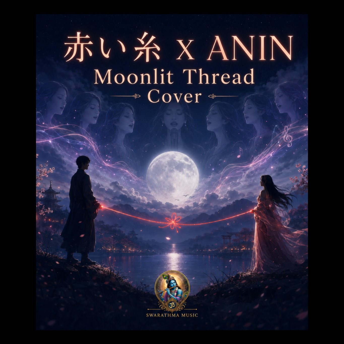 赤い糸 X ANIN — Moonlit Thread Cover artwork