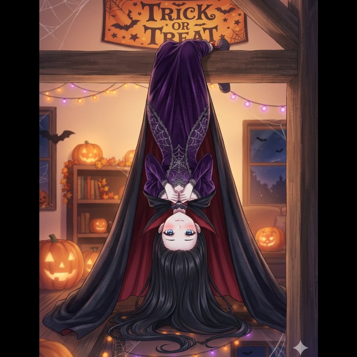 Trick or treat artwork