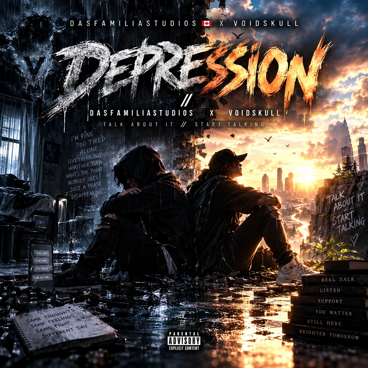 DEPRESSION // DasFamiliaStudio x VoidSkull artwork