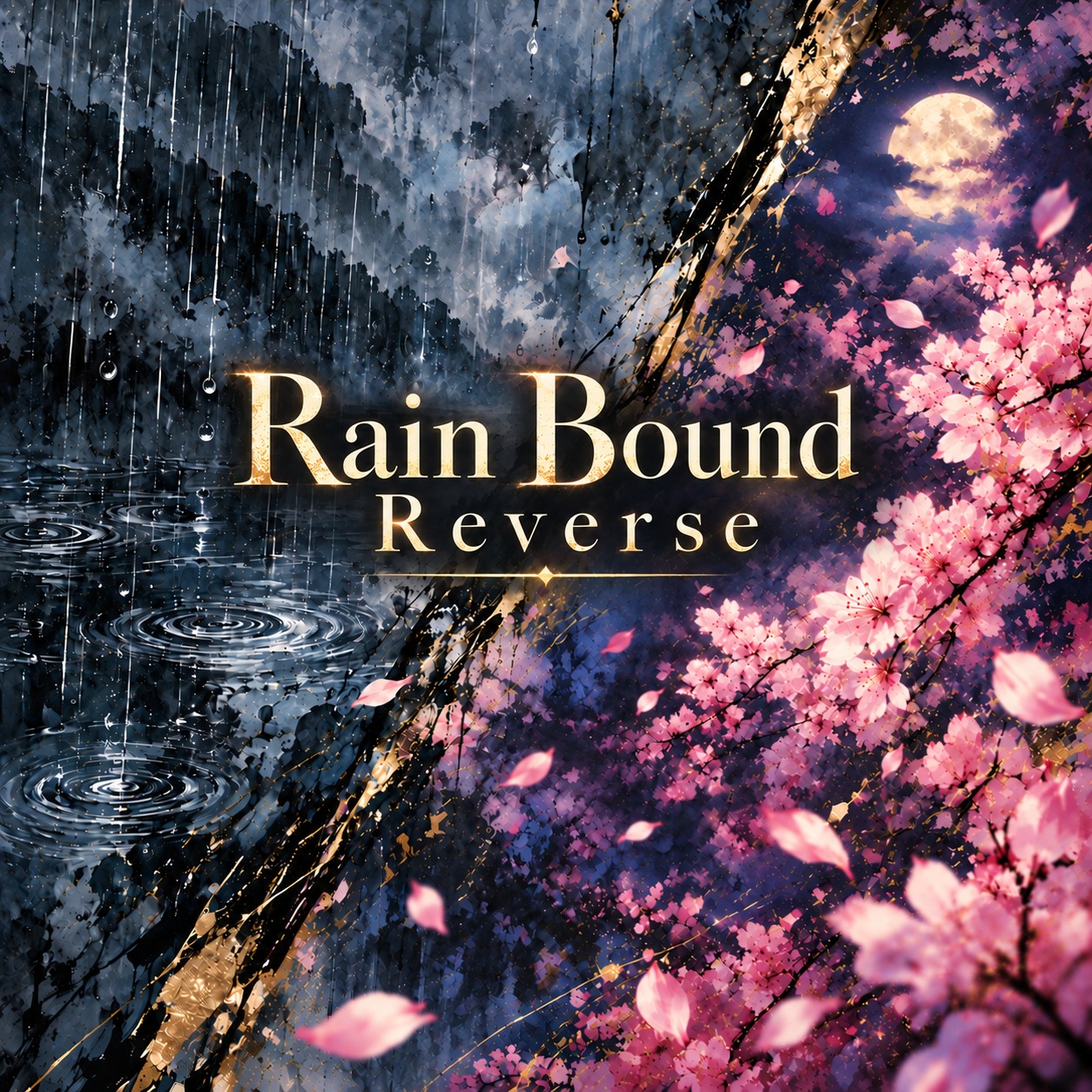 Rain Bound: Reverse artwork
