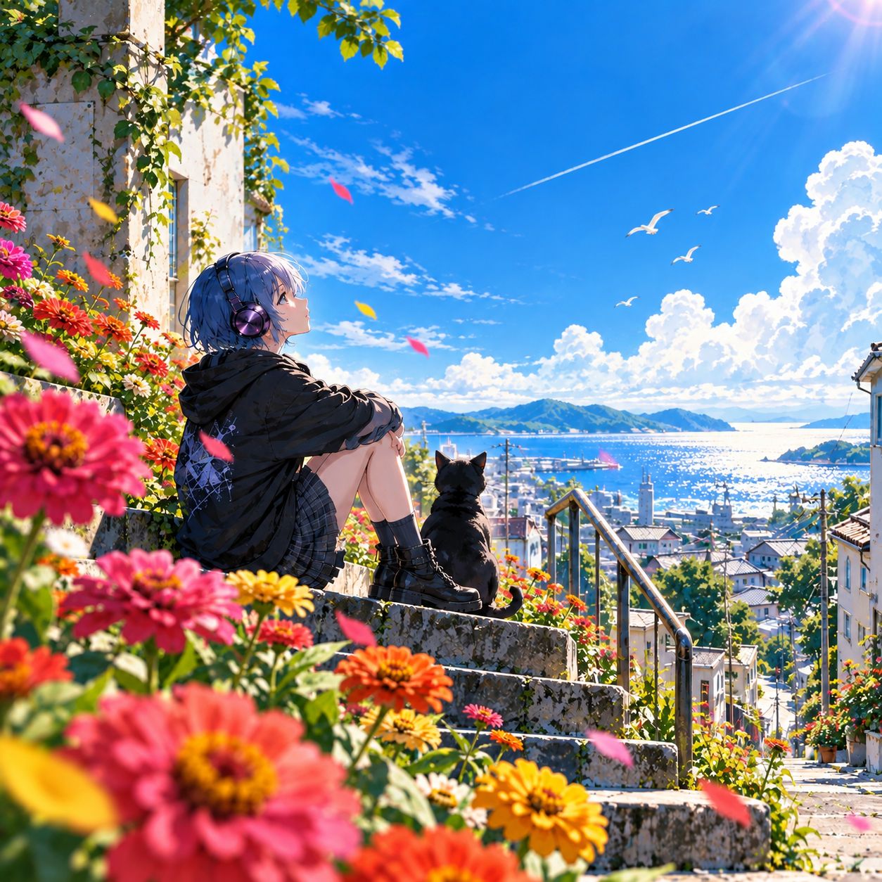 ハルカ後ろにユーラシア artwork