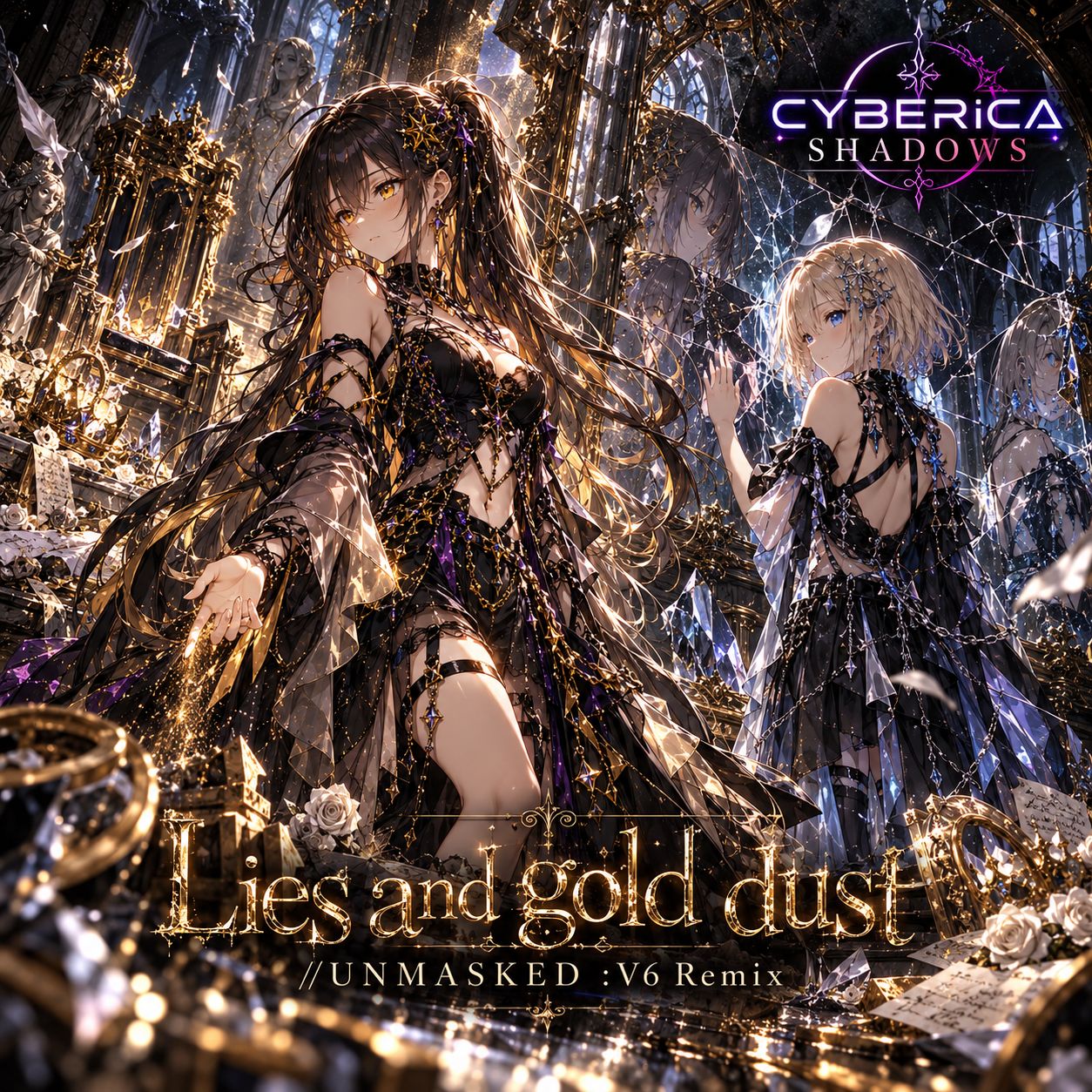Lies and gold dust //UNMASKED :V6 Remix artwork