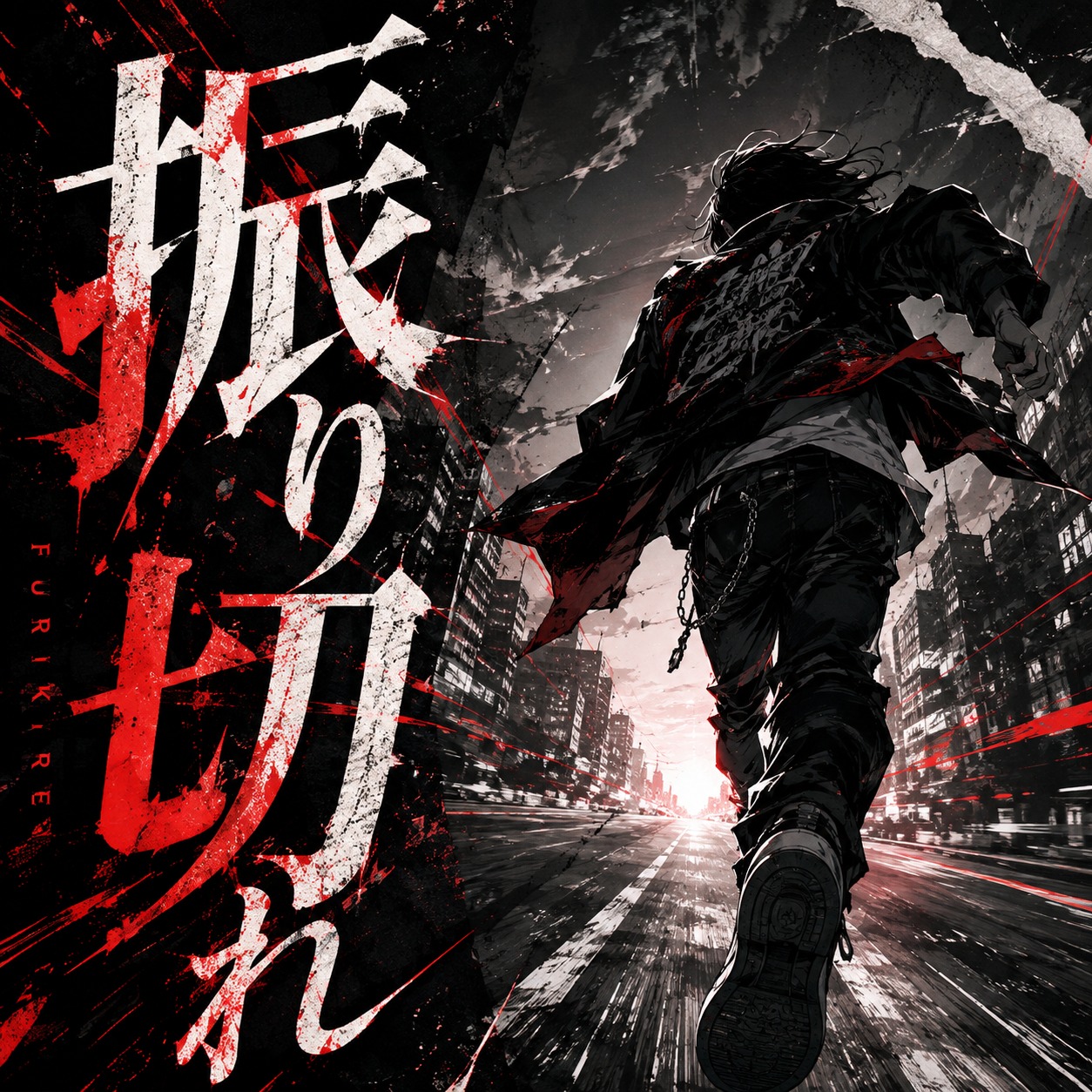 振り切れ artwork