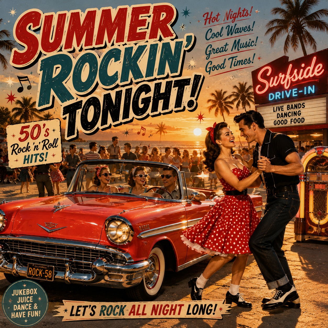 Summer Rockin' Tonight artwork