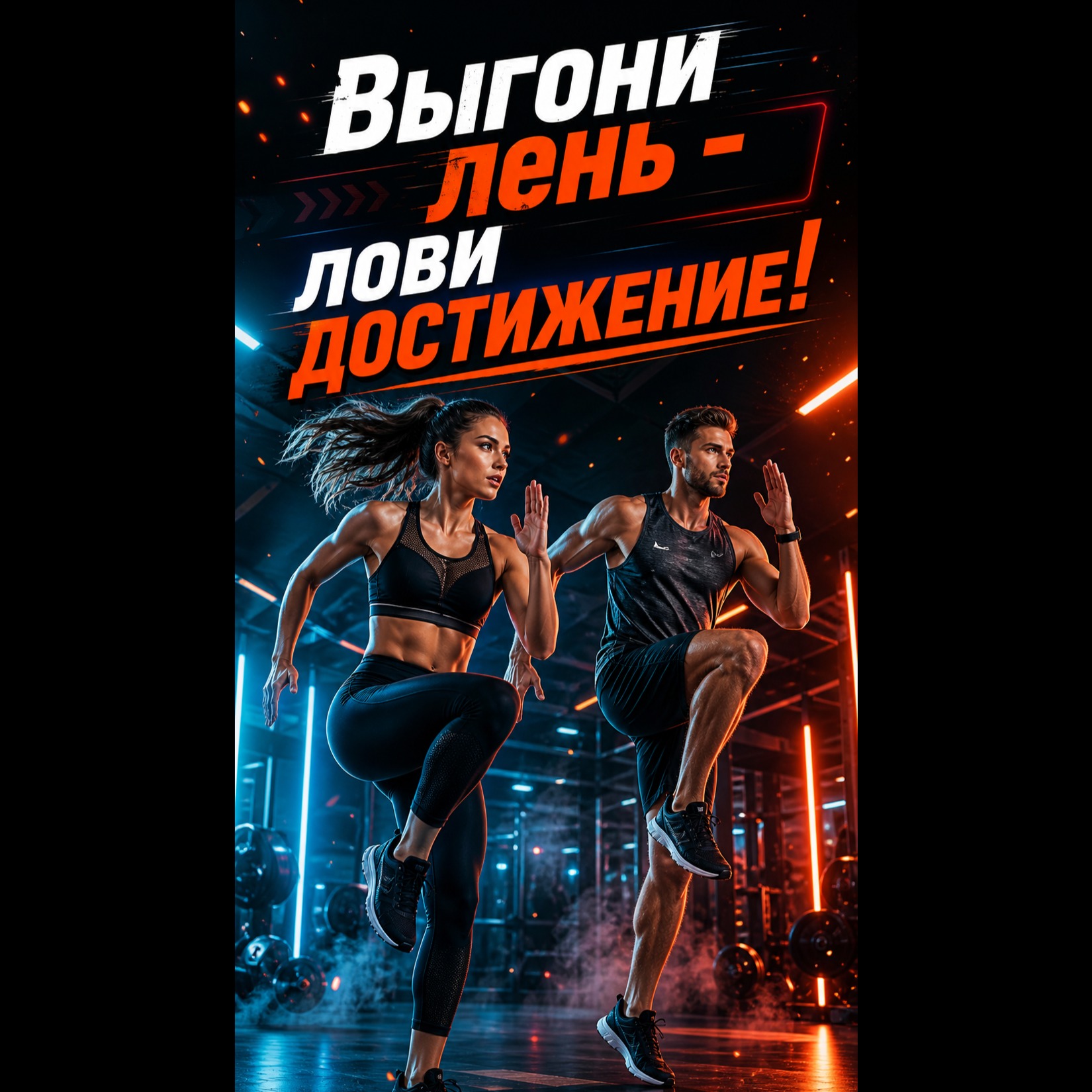 Выгони лень - лови достижение! artwork