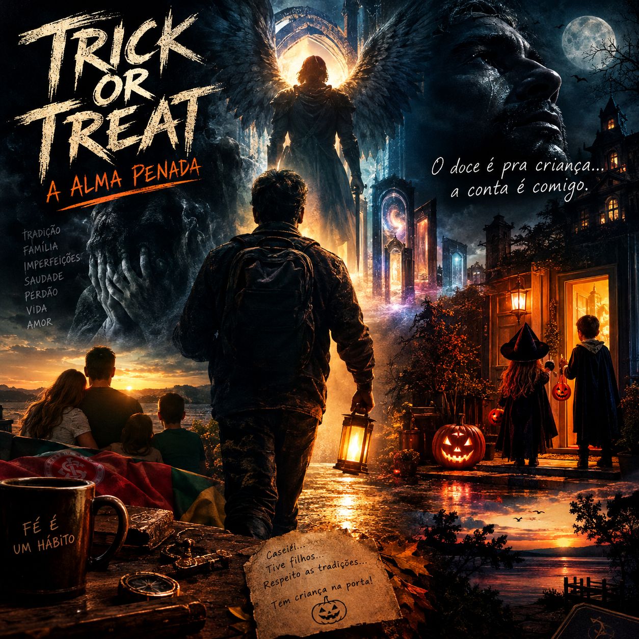 Trick or Treat - A alma penada artwork
