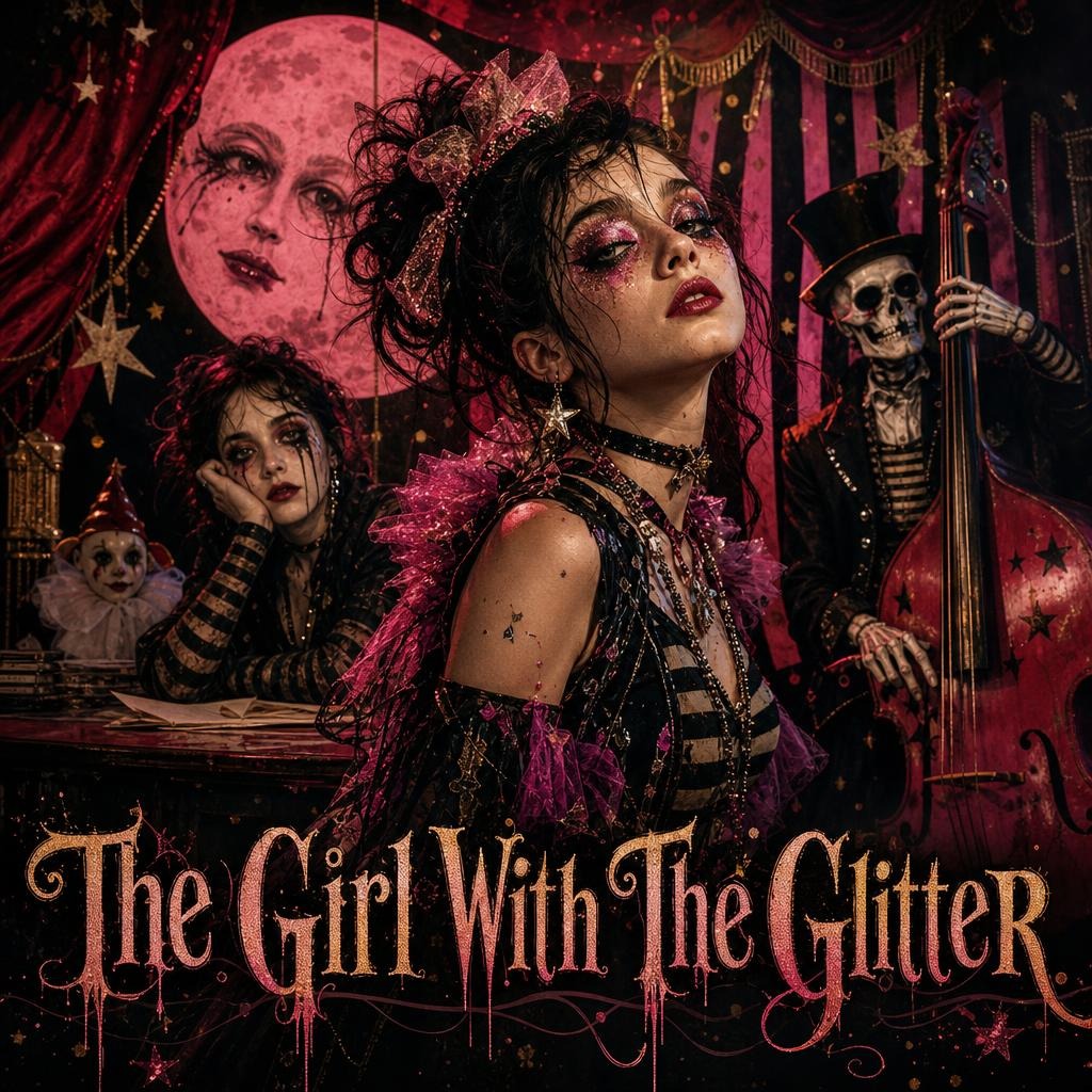 The Girl With The Glitter artwork