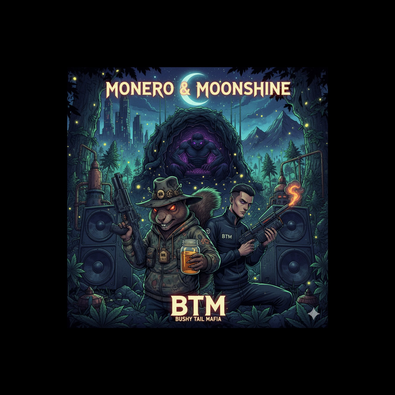 Monero & Moonshine artwork