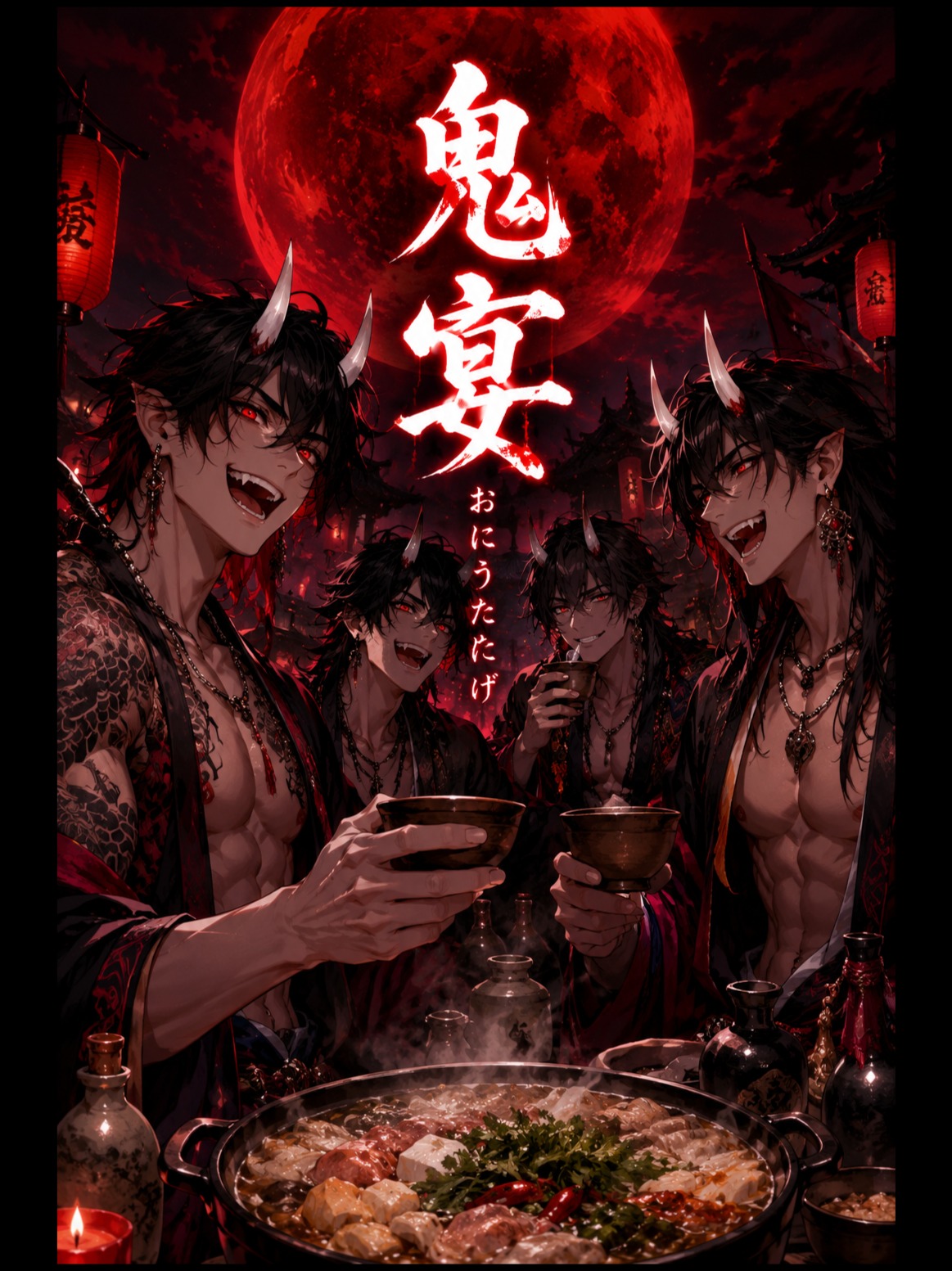 鬼宴（おにうたげ） artwork