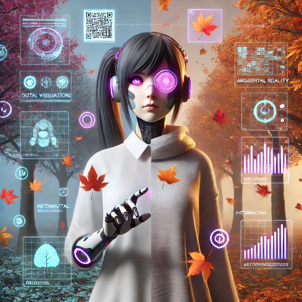 Augmented Autumnal artwork