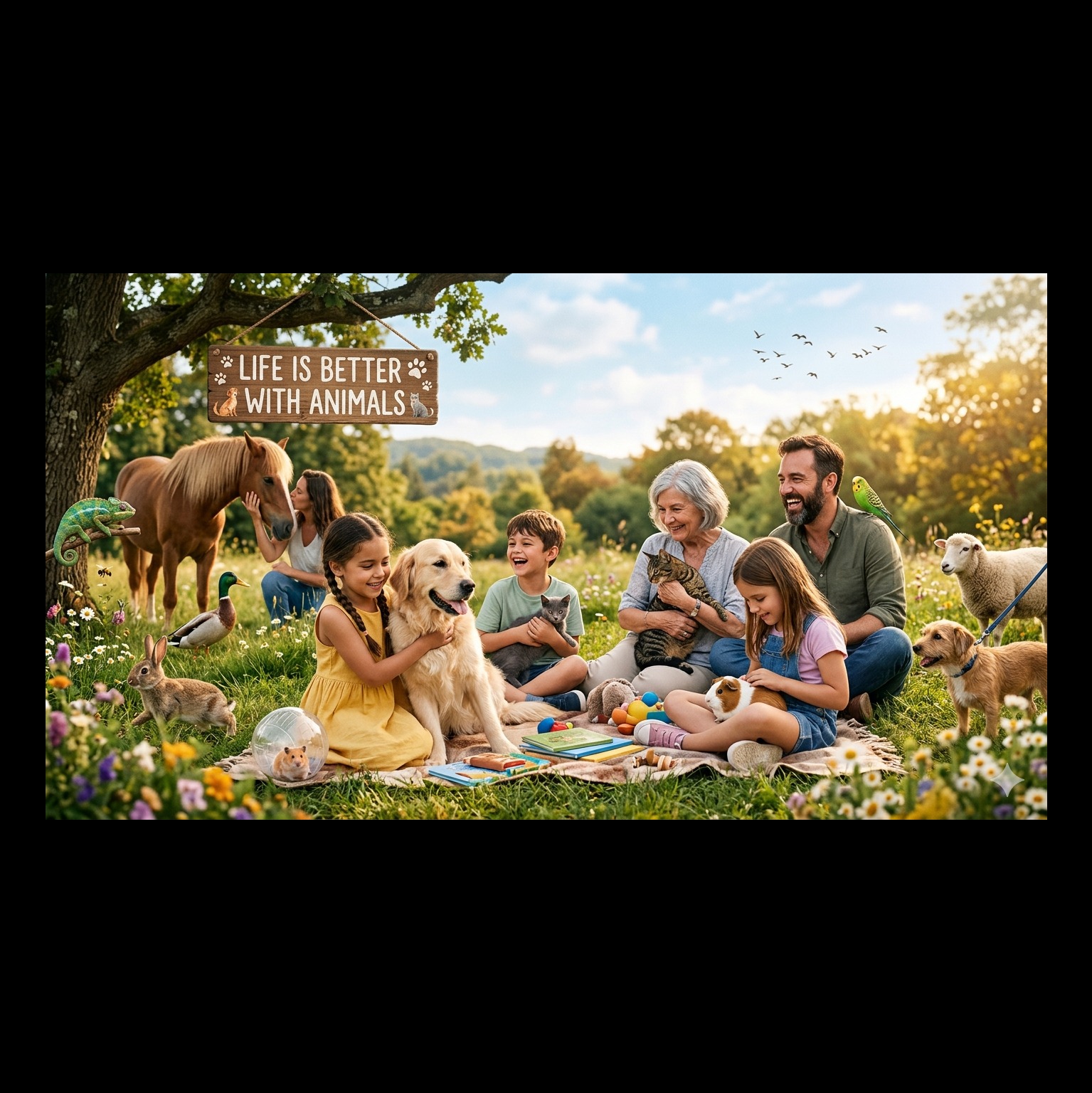 IT'S BETTER WITH ANIMALS artwork