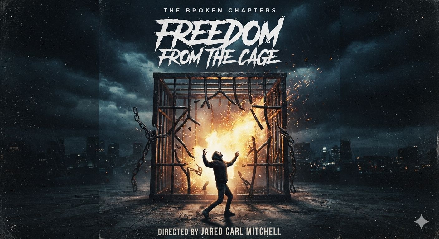 (Freedom from the Cage)-remake new rewrite in lyrics artwork
