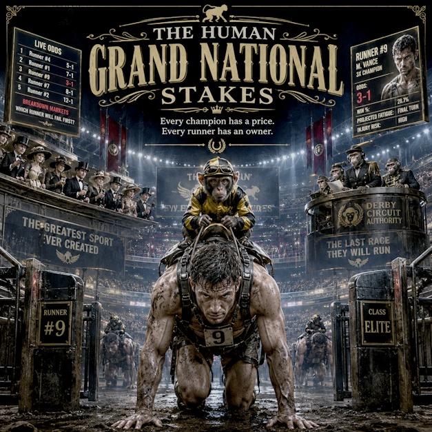 The Human Grand National Stakes artwork