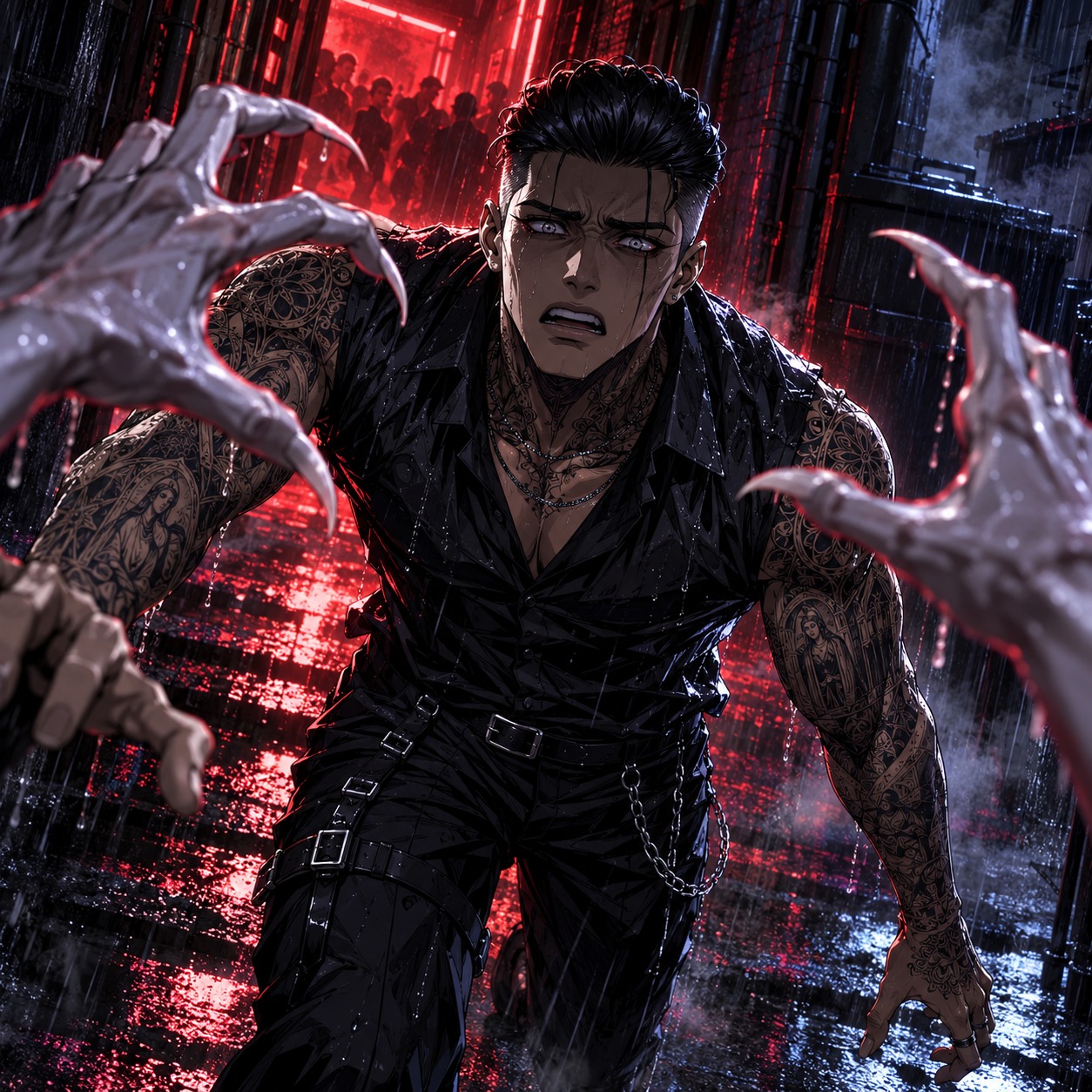Blood Rave #HauntingSignal artwork