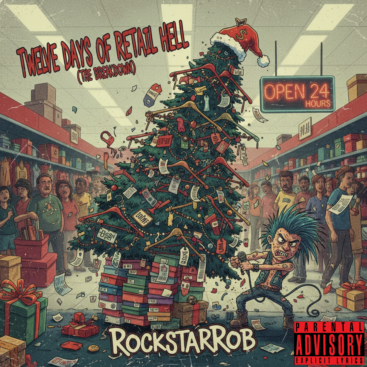Twelve Days of Retail Hell (The Breakdown) artwork
