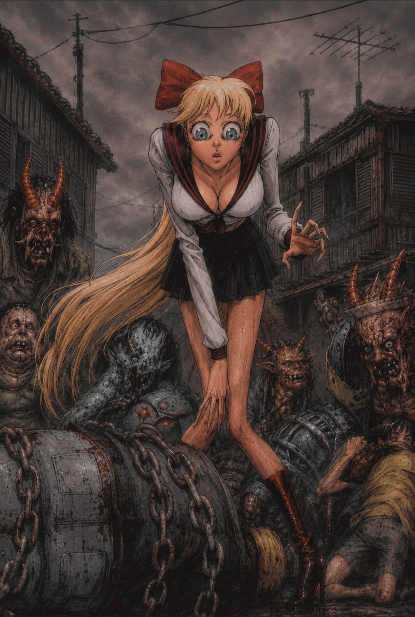The Skin-Bender  (👧😈🎀🩸) artwork