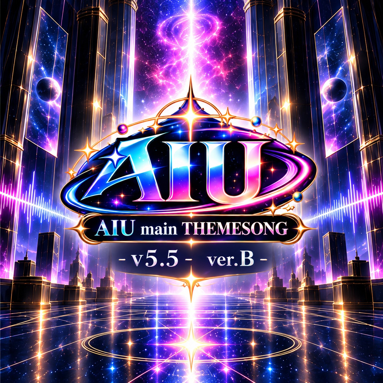 - v5.5 B - 𝔸𝕀𝕌 main THEMESONG　#Suno歴代モデル聞き比べ@id_olo_bi artwork