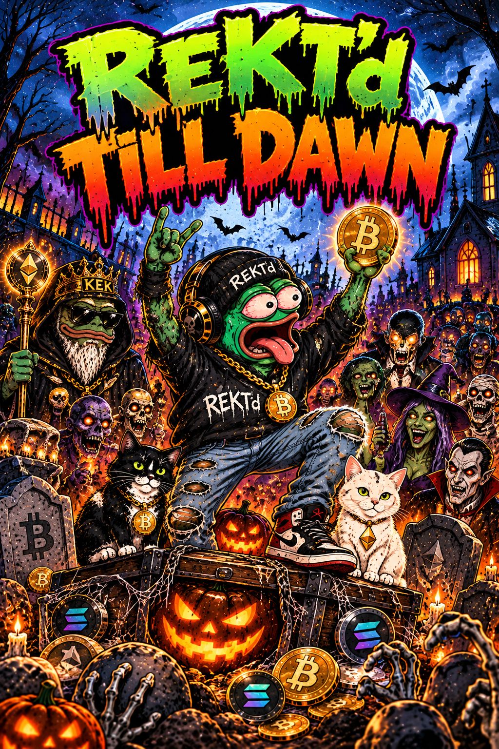 REKT’d TILL DAWN artwork