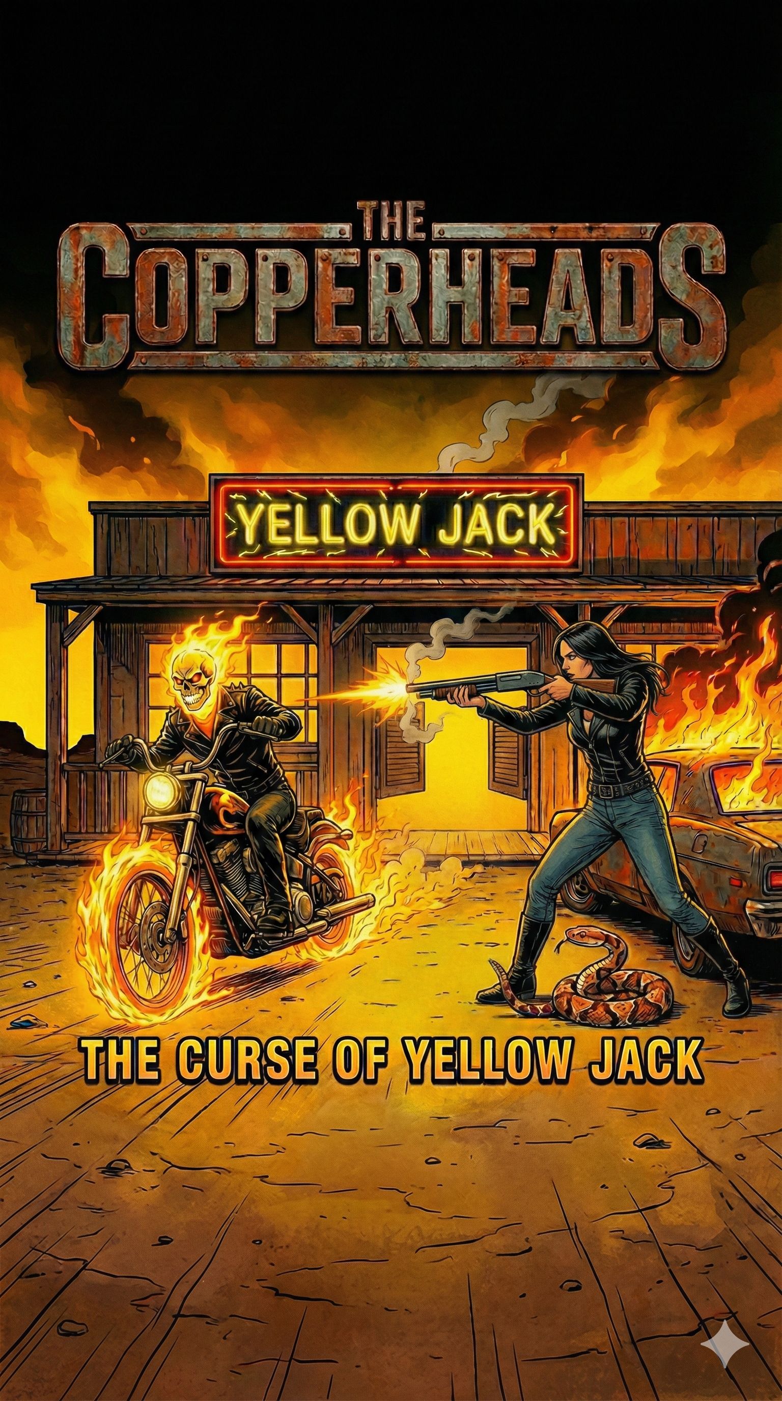 The Curse Of  "Yellow Jack" artwork