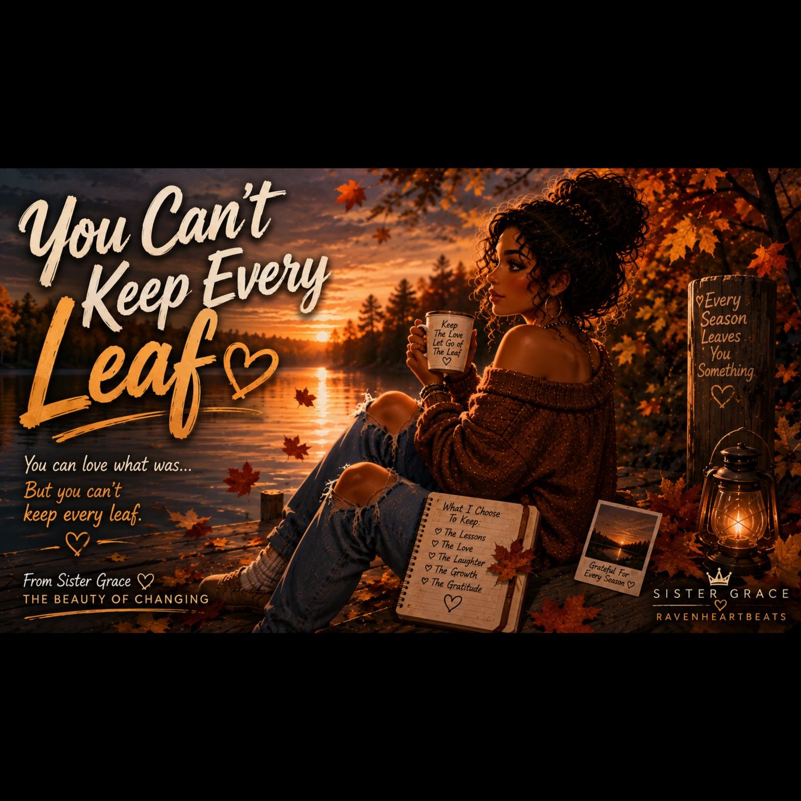 YOU CAN'T KEEP EVERY LEAF artwork