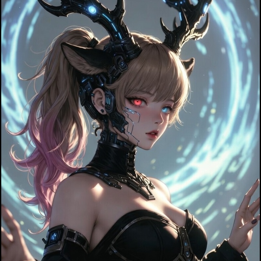 Image for Draft - Lady Bambi Cyber Psymech Bimbo Bot