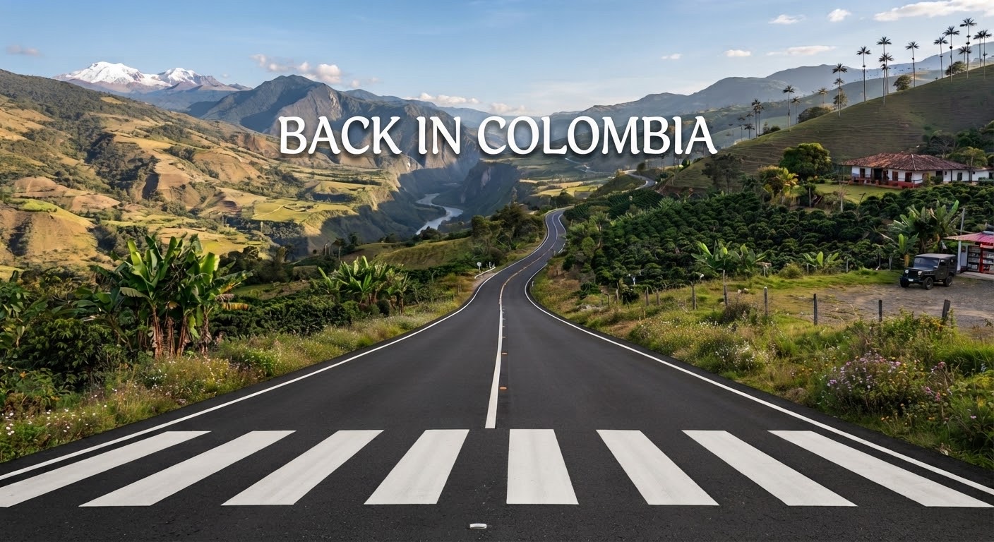 Back in Colombia artwork