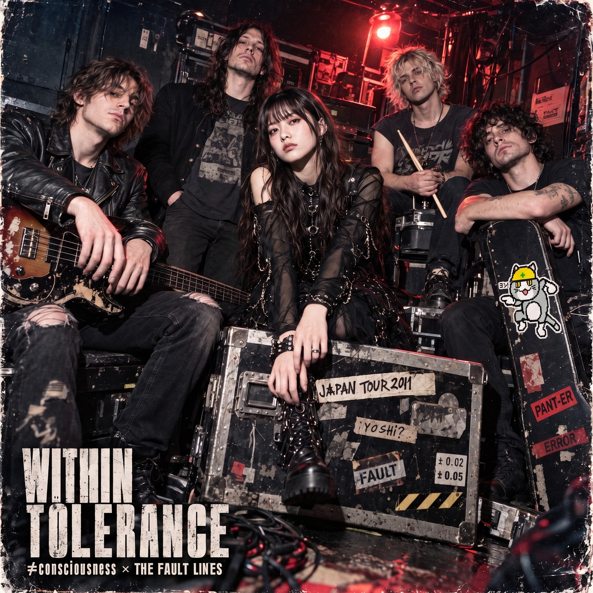 WITHIN TOLERANCE / ≠consciousness × THE FAULT LINES artwork