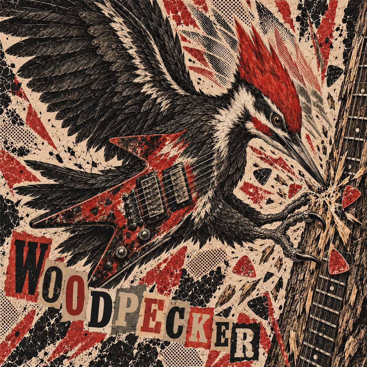 Woodpecker artwork