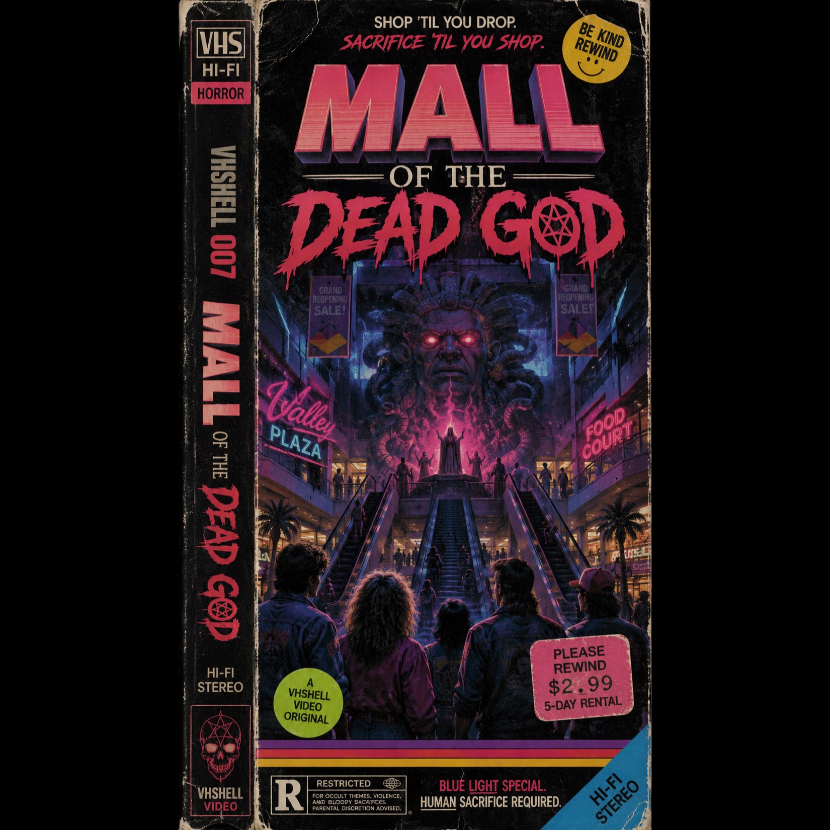 VHS HELL: 007 -  Mall of the Dead God artwork
