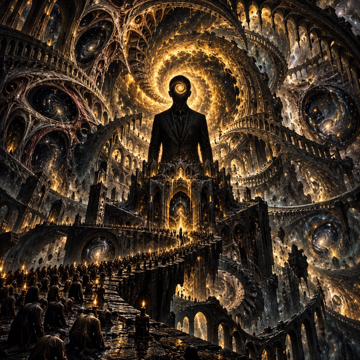 Golden Spiral (The Founding of The Church of Fractal) artwork