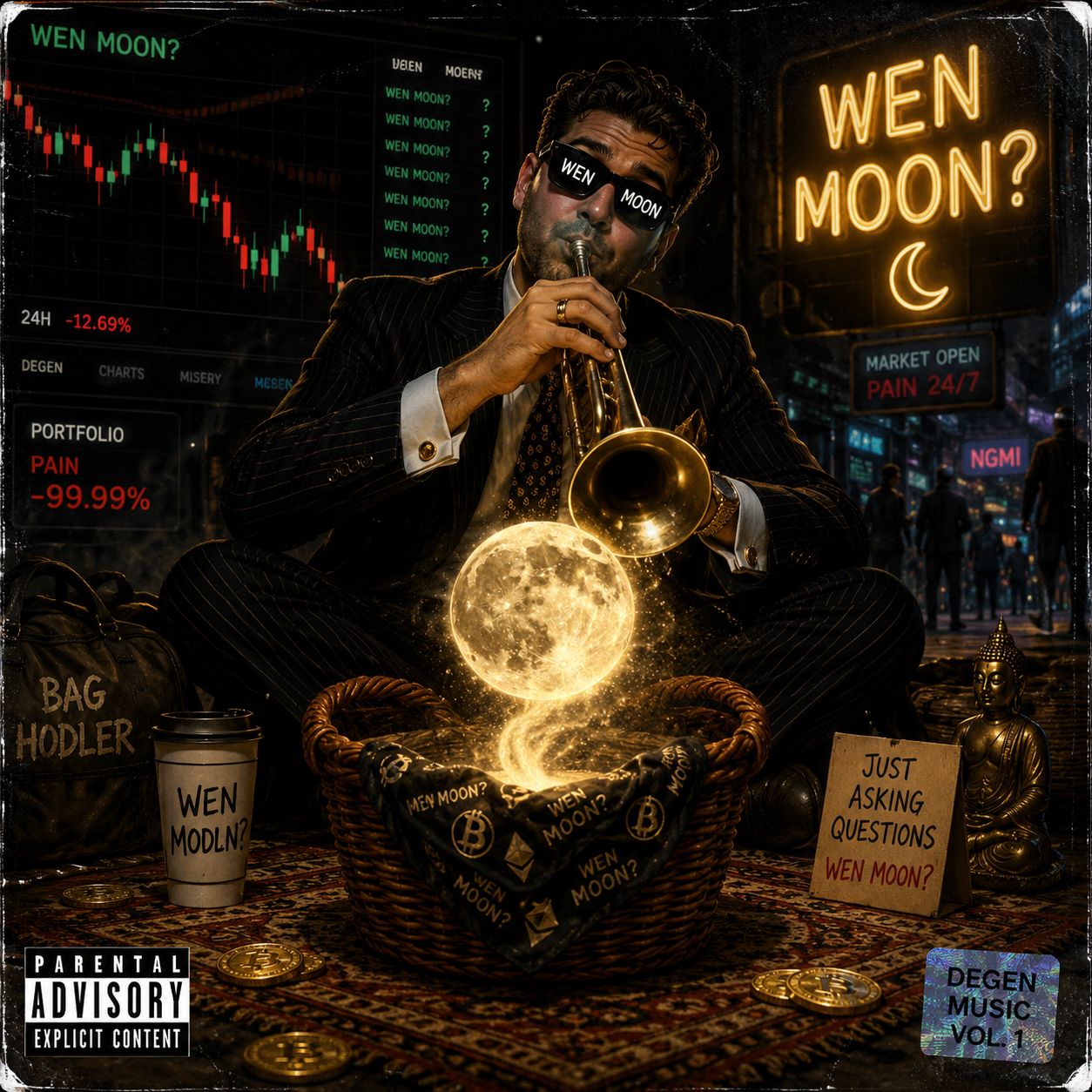 Wen mooned artwork