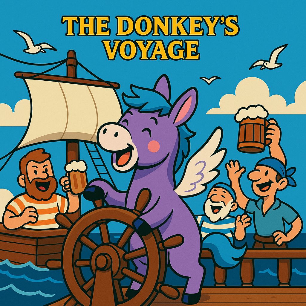 The Donkey’s Voyage! artwork