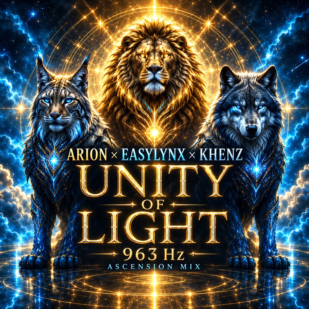 Arion x Easylynx x Khenz — Unity of Light 963 Hz artwork