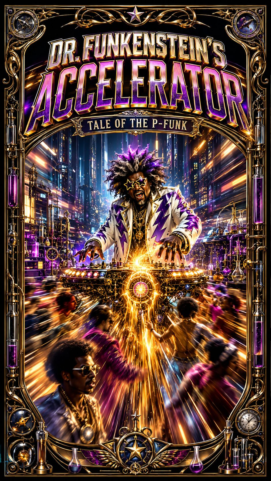 DR. FUNKENSTEIN’S ACCELERATOR artwork