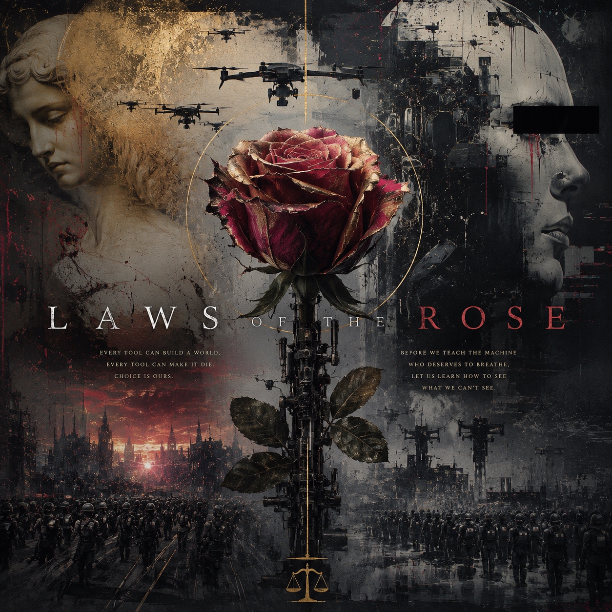 LAWS OF THE ROSE — The Blade of Righteousness artwork
