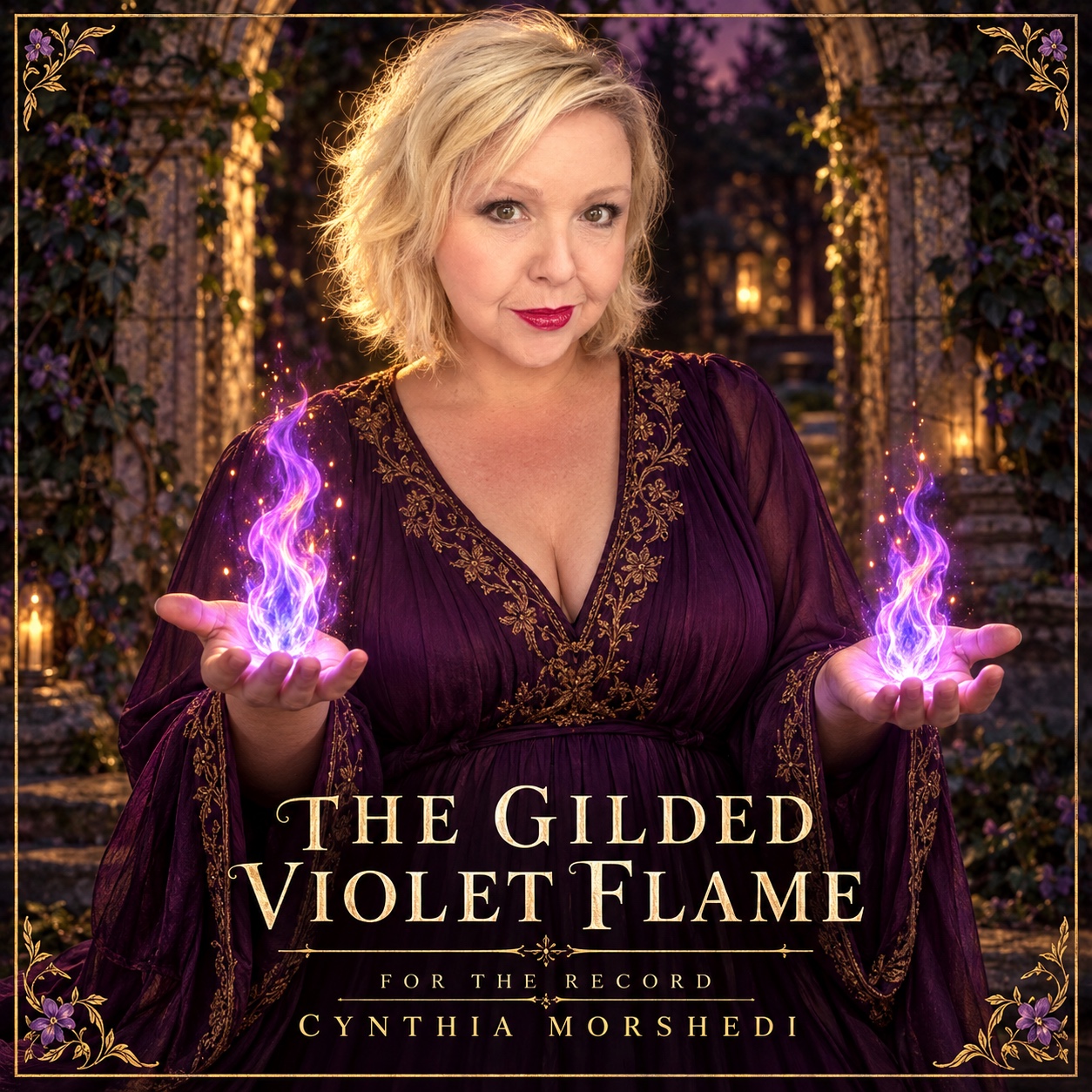 Gilded Violet Flame artwork