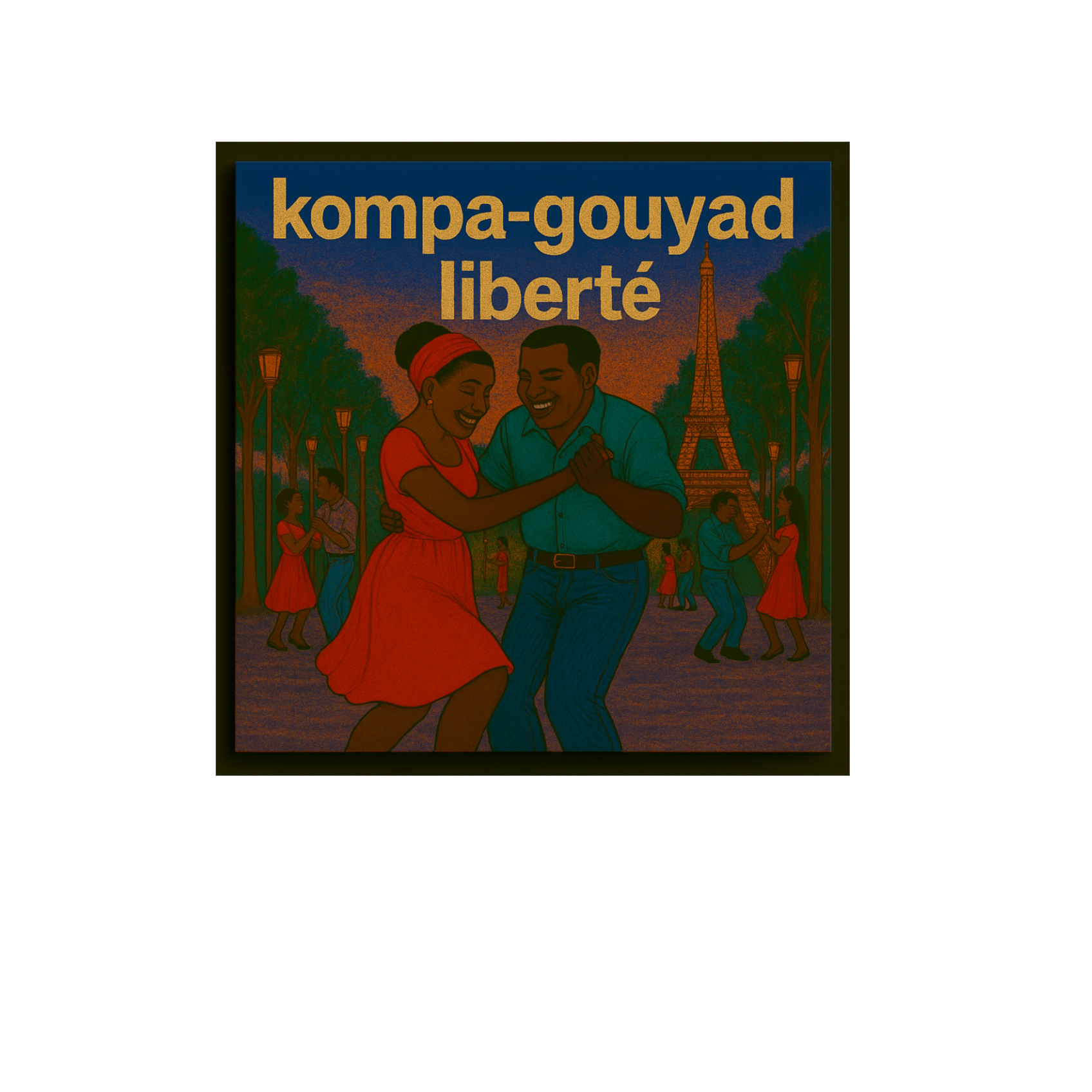 kompa-Gouyad  liberté  (version française) artwork