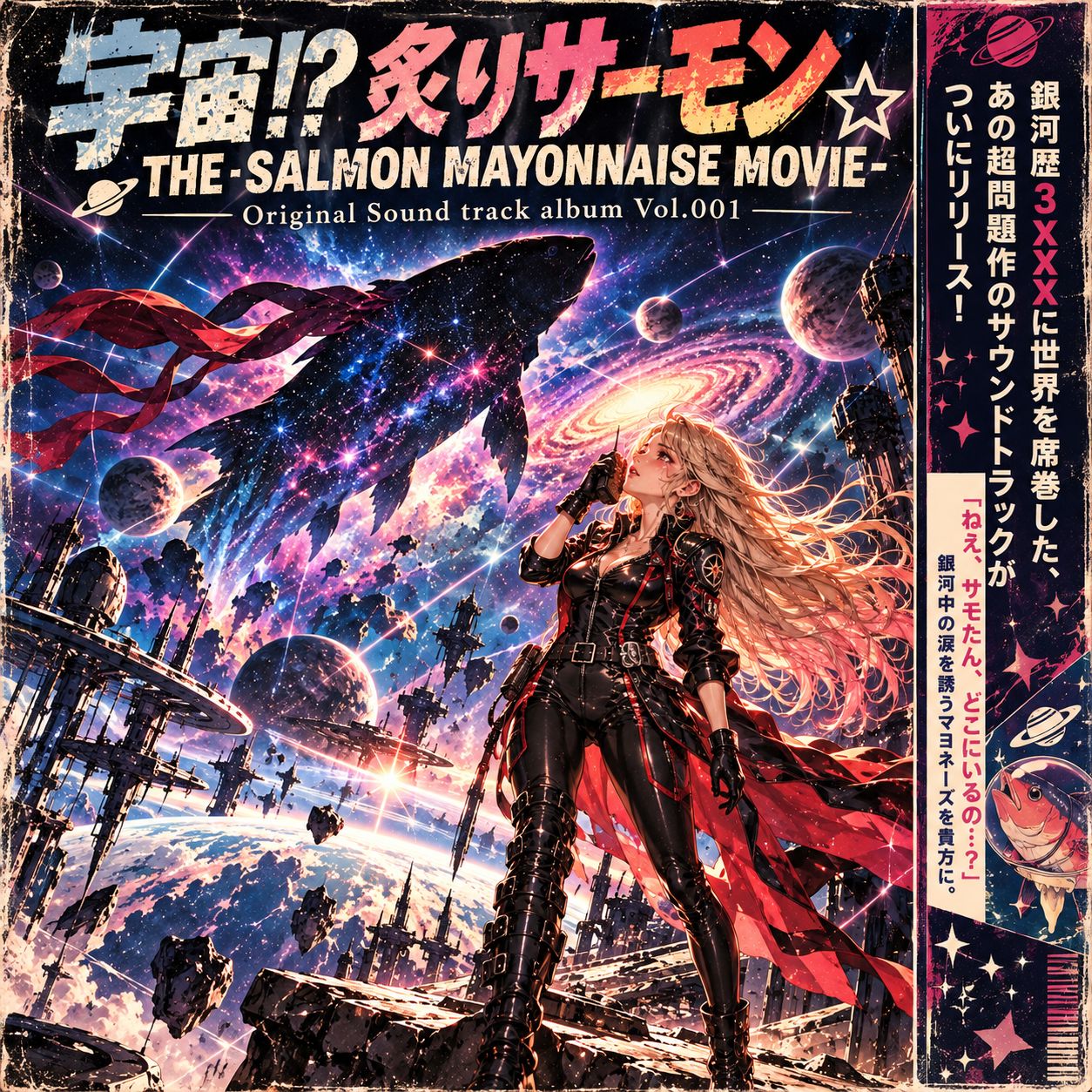 宇宙!?炙りサーモン★ (Full ver.がノリで出来ましたぞ☆検閲Mix) artwork