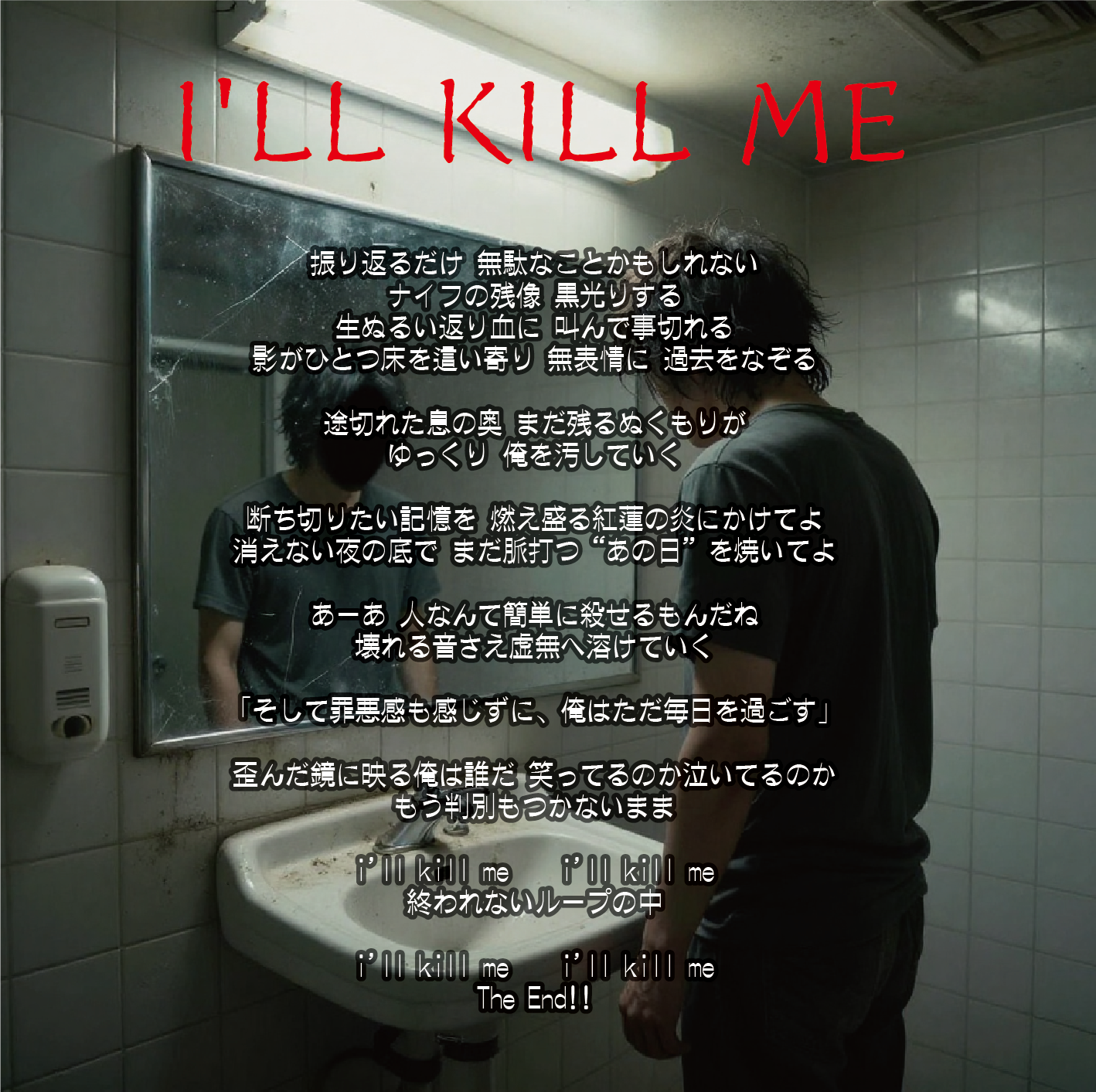 i'll kill me... artwork