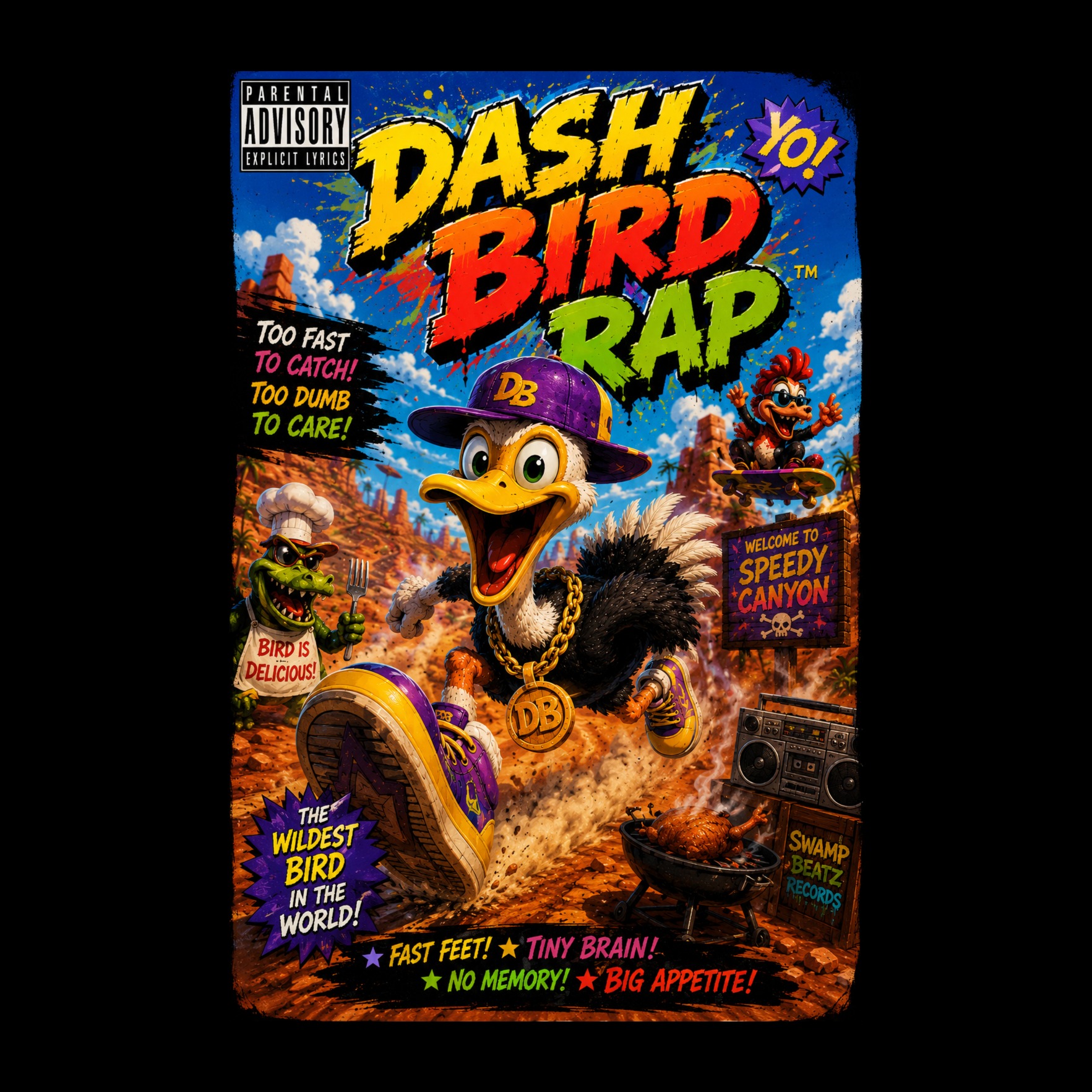 Dash Bird Rap artwork