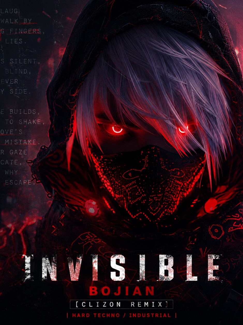 Invisible [BoJian x Clizon industrial remix] artwork