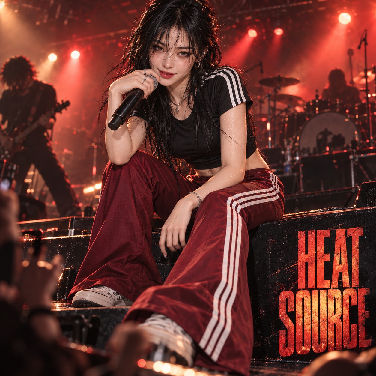 Heat Source #ライブdeアゲage！ #ジャングル村 #おされさんめ artwork
