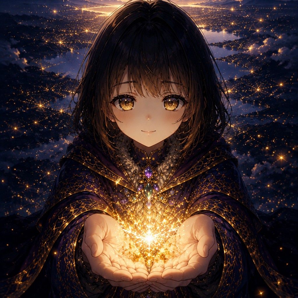 小さな砂金 〜未来を照らす一粒〜 artwork