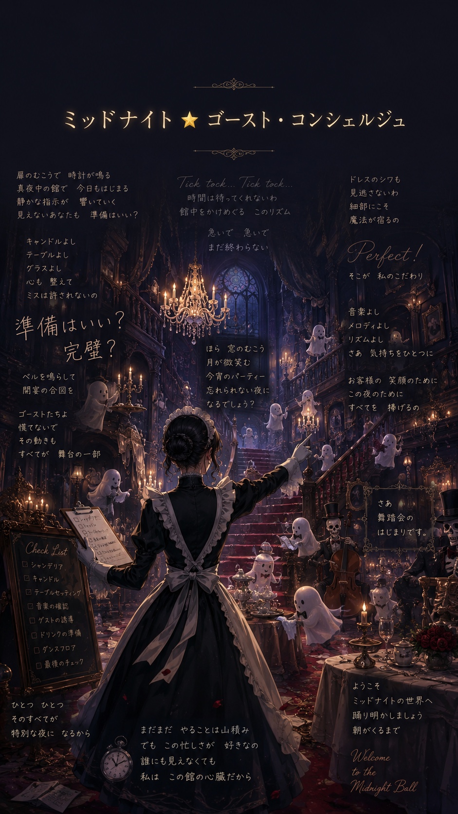 ミッドナイト⭐️ゴースト・コンシェルジュ#S.H.P. artwork