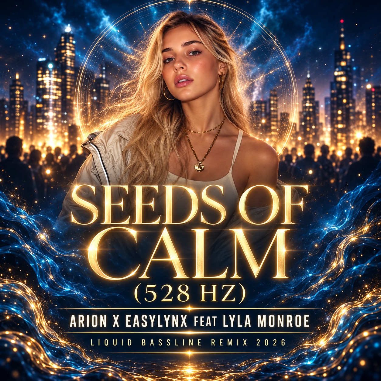 Seeds of Calm (528 Hz) - Arion x Easylynx feat Lyla Monroe (Liquid Bassline Remix 2026) artwork