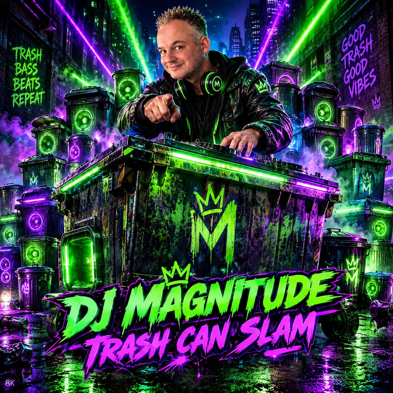 DJ Magnitude - Trash Can Slam (The Dumpster Drop) artwork