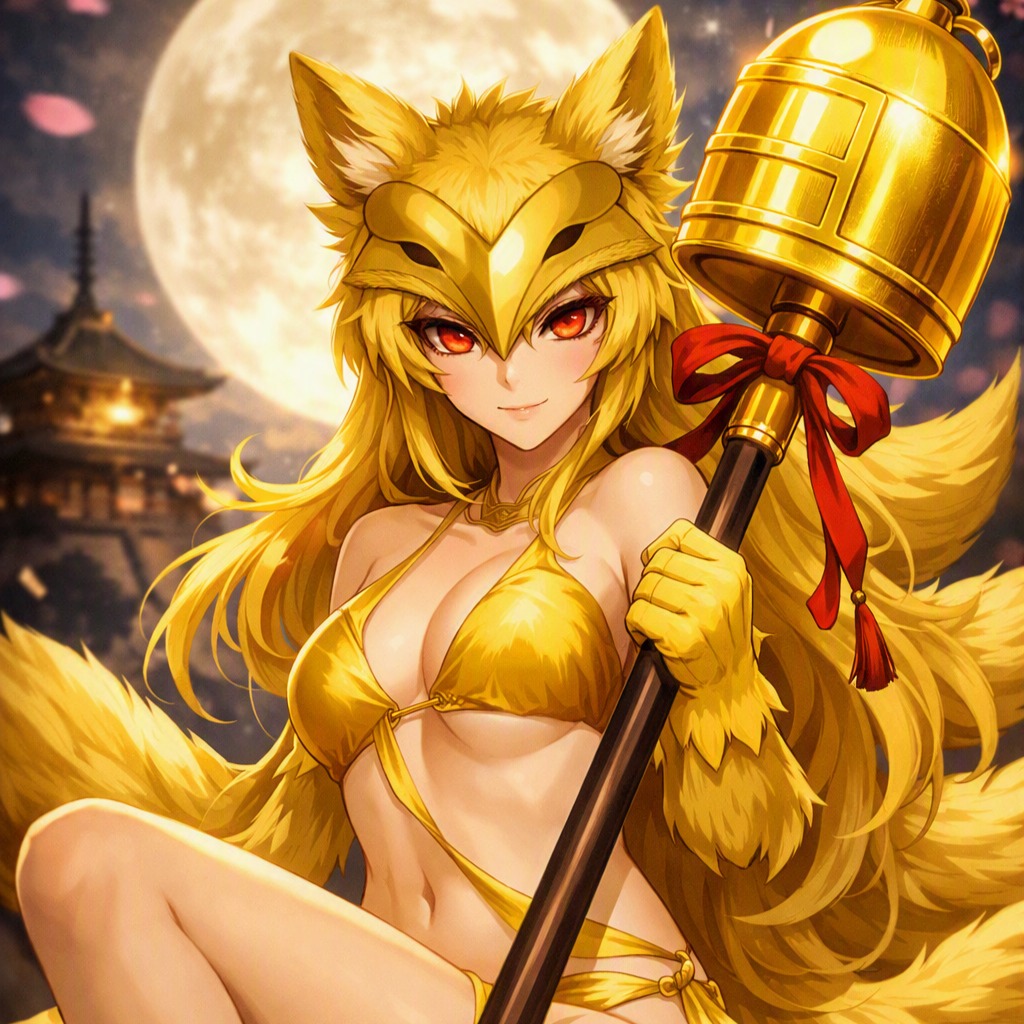 Run, Run, Little Foxy Girl (MoonLight Flower) V6 Remastered artwork